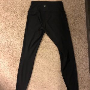 Women’s Black WunderUnder Lululemon Leggings
